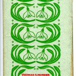 Catalogues (1893/94-1923) - 1898: "A List of Books Issued as Limited Editions" with Lucian Pissarro design from "The Book of Ruth and The Book of Esther" (London: Vale Press, 1896). Cover.