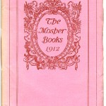 Catalogues (1893/94-1923) - 1912: "The Mosher Books". Cover.