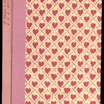 Lyra Americana Series (1915-1920) - Thomas Jones' "The Rose Jar" bound in heart designed Italian hand made paper. Cover.
