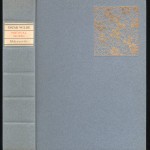 Miscellaneous Series (1895-1923) - "Poetical Works of Oscar Wilde" with Wilde's plum blossom design. Cover.
