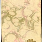 Miscellaneous Series (1895-1923) - Richard Garnett's "De Flagello Myrteo" in marbled boards. Cover.
