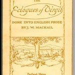 Miscellaneous Series (1895-1923) - Virgil's "The Eclogues" with design by Charles M. Jenckes. Cover.