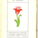 Reprints of Privately Printed Books Series (1897-1902) - Mary E. Coleridge's "Fancy's Following" by Anodos [pseud.]. Title page.