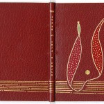 Modern binding on " The Story of Amis & Amile" (1899) by Swiss contemporary artist Hugo Peller.