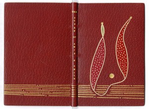 Modern binding on " The Story of Amis & Amile" (1899) by Swiss contemporary artist Hugo Peller.