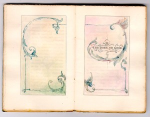 Inner title "The Doer of Good" and conjugate page.