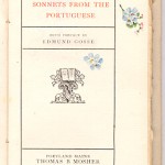 Dainty illumination to "Sonnets from the Portuguese" (1900).